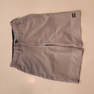 Billabong Gray Quick Dry Shorts Waist 22
